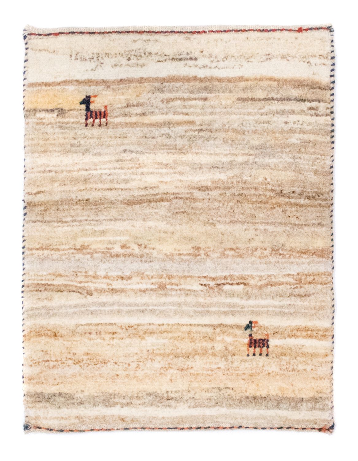 Tapis Gabbeh - Persan - 60 x 40 cm - beige