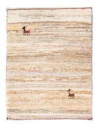 Tapis Gabbeh - Persan - 60 x 40 cm - beige
