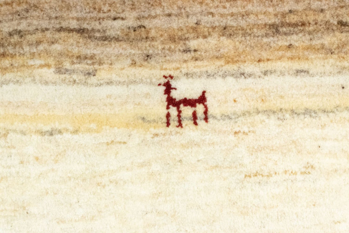 Tapis Gabbeh - Persan - 60 x 40 cm - beige