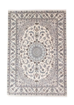 Tapis persan - Nain - 350 x 246 cm - blanc naturel