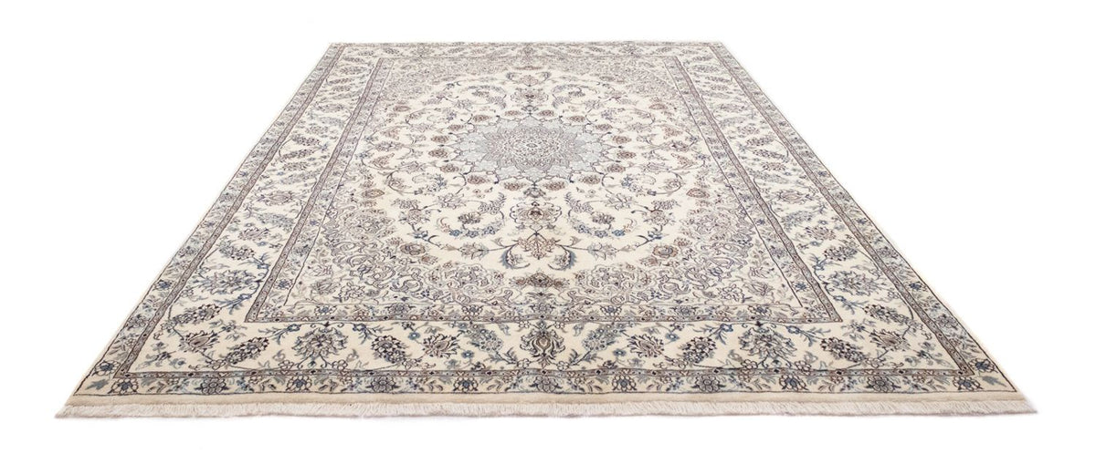 Tapis persan - Nain - 350 x 246 cm - blanc naturel