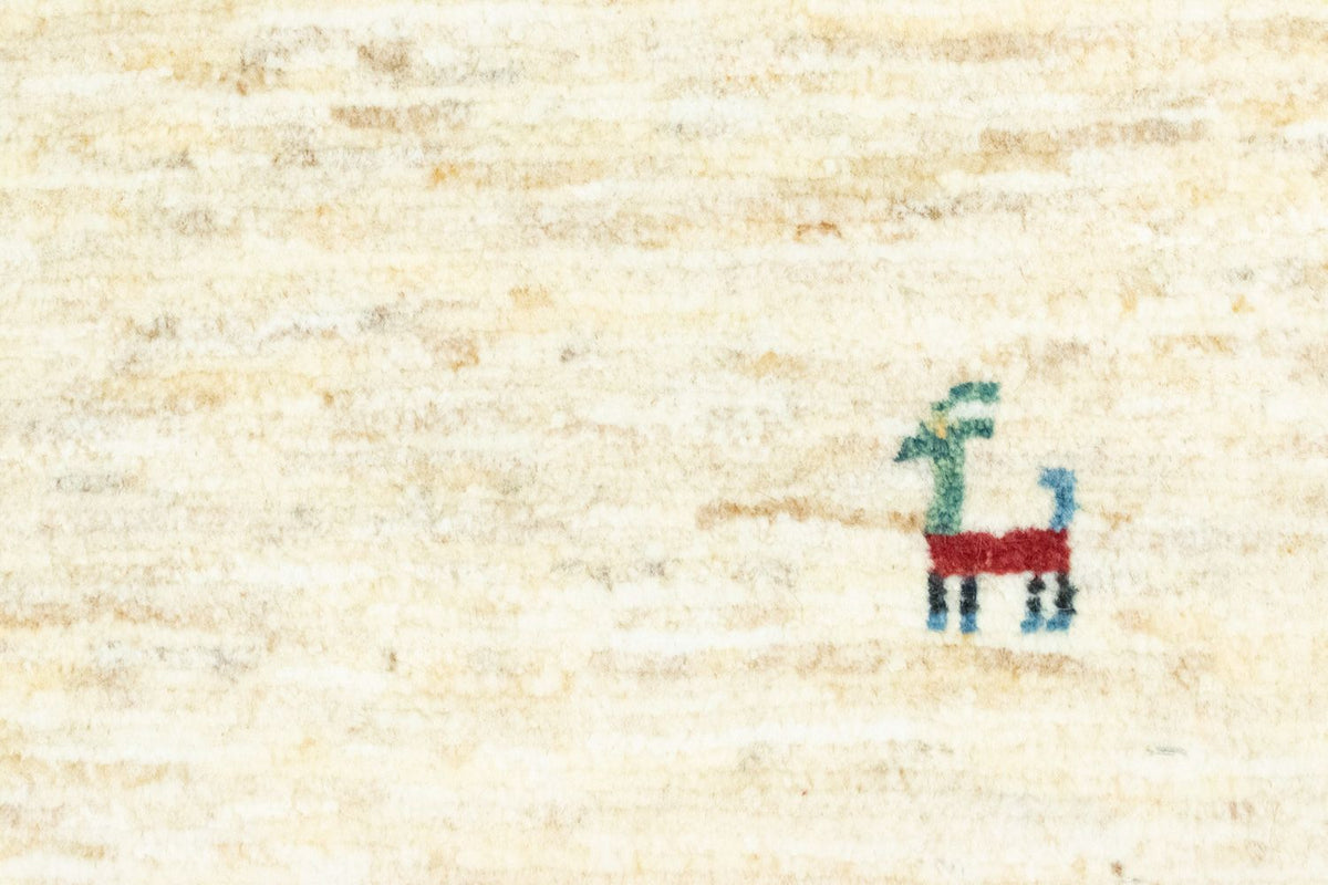 Tapis Gabbeh - Persan - 60 x 40 cm - beige