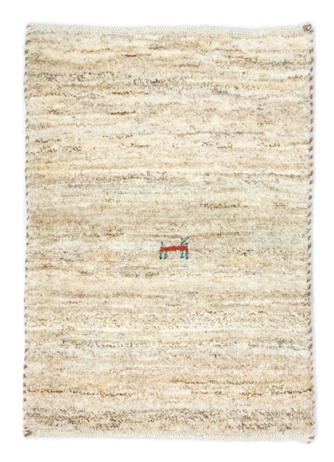 Tapis Gabbeh - Persan - 60 x 40 cm - beige