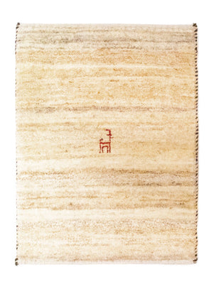 Tapis Gabbeh - Persan - 60 x 40 cm - beige