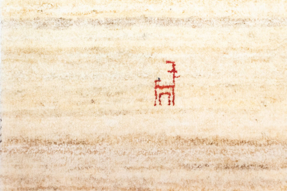 Tapis Gabbeh - Persan - 60 x 40 cm - beige