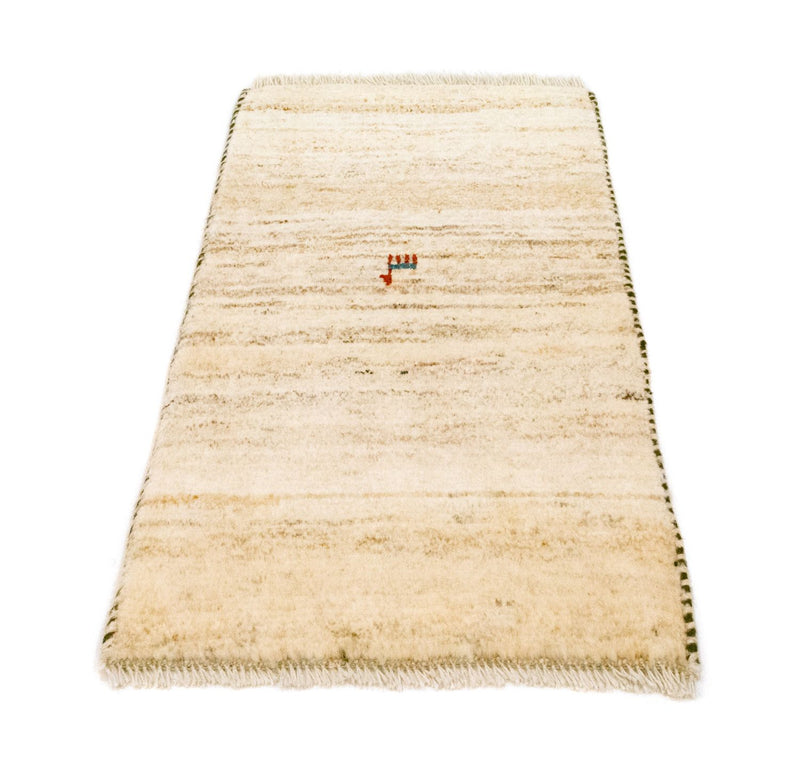 Tapis Gabbeh - Persan - 60 x 40 cm - beige