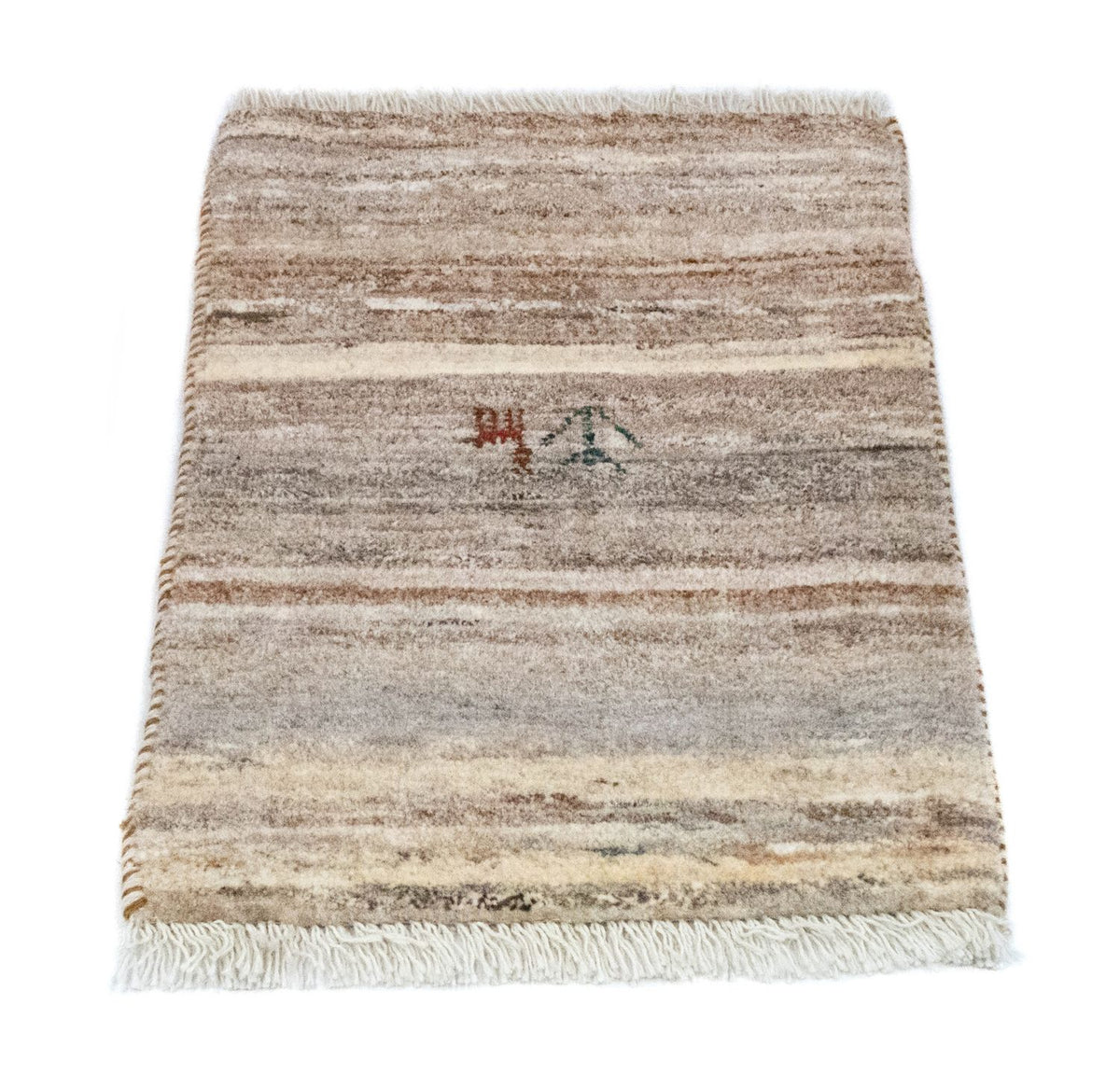 Tapis Gabbeh - Persan - 60 x 40 cm - marron