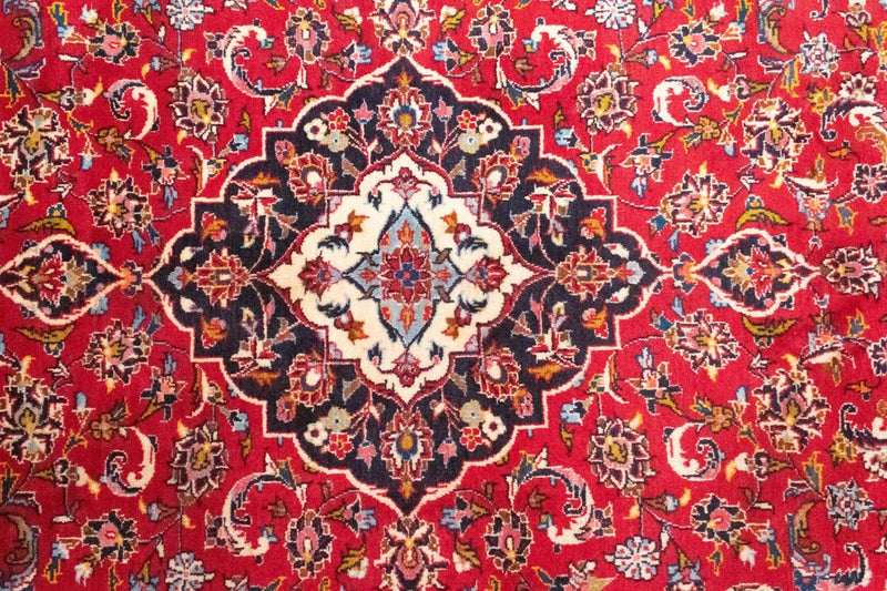 Tapis persan - Keshan - 258 x 150 cm - rouge