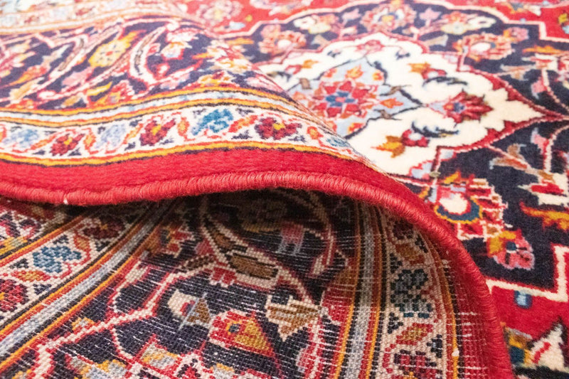 Tapis persan - Keshan - 258 x 150 cm - rouge