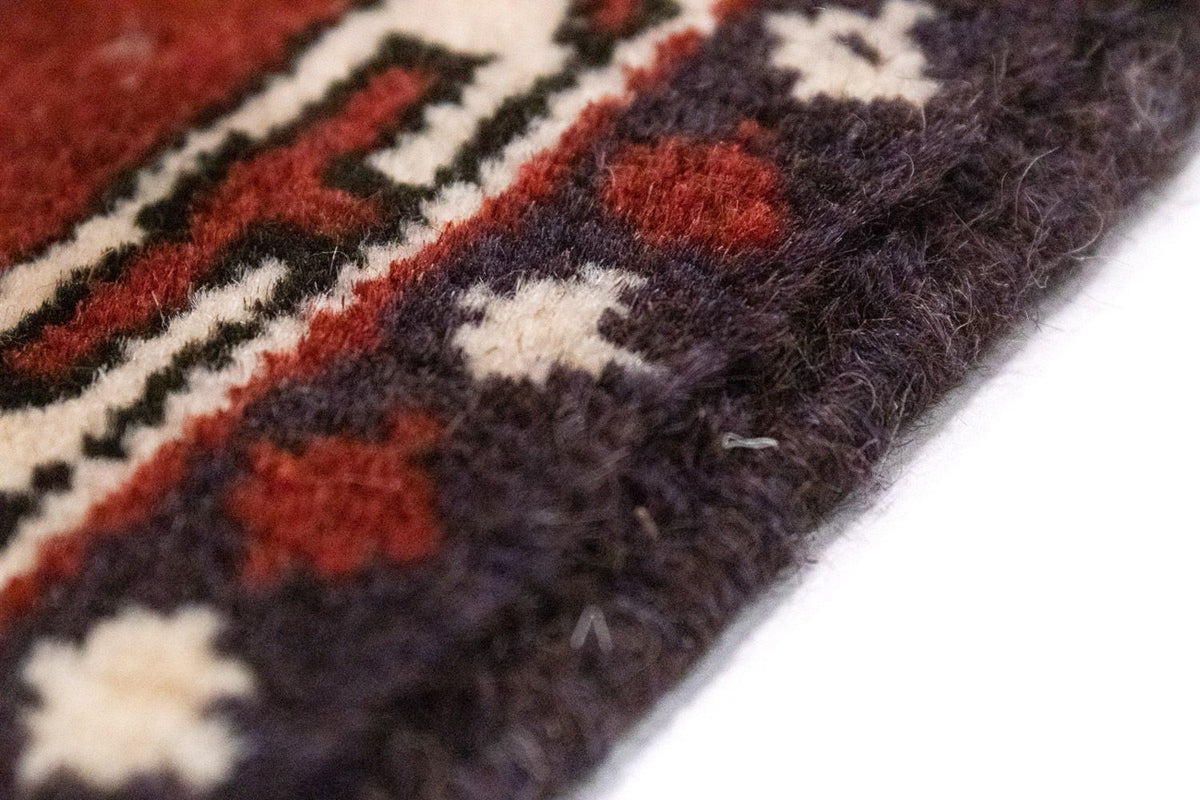 Tapis persan - Nomadic carré  - 54 x 40 cm - marron