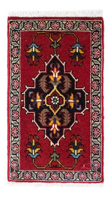 Tapis persan - Nomadic carré  - 54 x 40 cm - rouge
