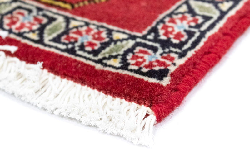 Tapis persan - Nomadic carré  - 54 x 40 cm - rouge