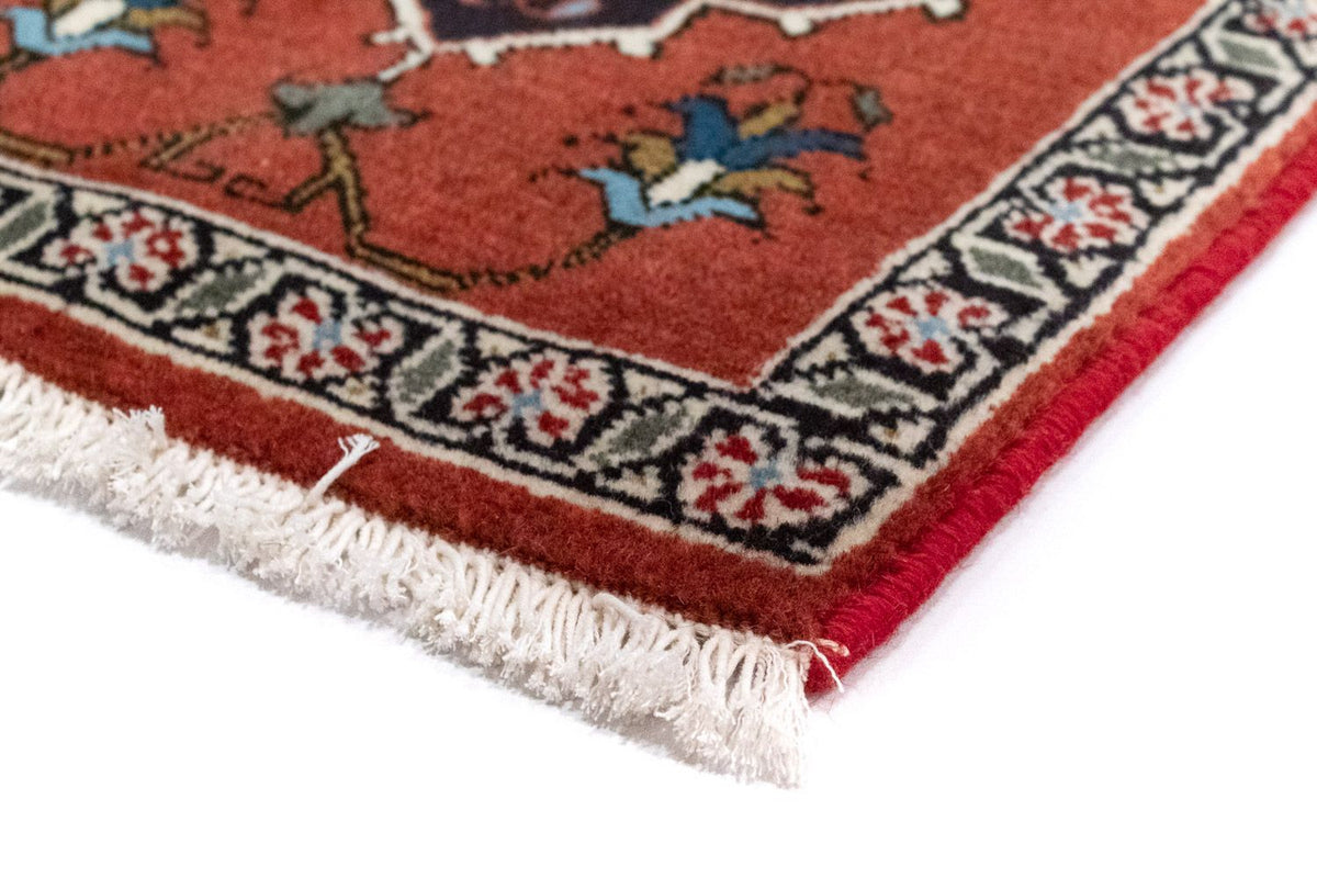 Tapis persan - Nomadic carré  - 54 x 40 cm - orange