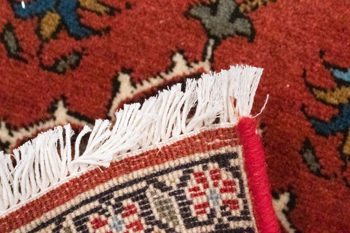 Tapis persan - Nomadic carré  - 54 x 40 cm - orange