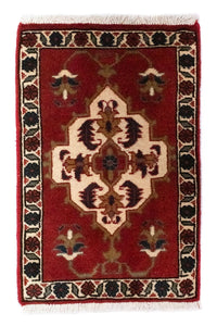 Tapis persan - Nomadic carré  - 54 x 40 cm - marron