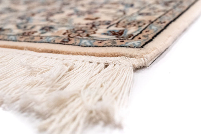 Tapis persan - Nain - Premium - 234 x 145 cm - blanc naturel