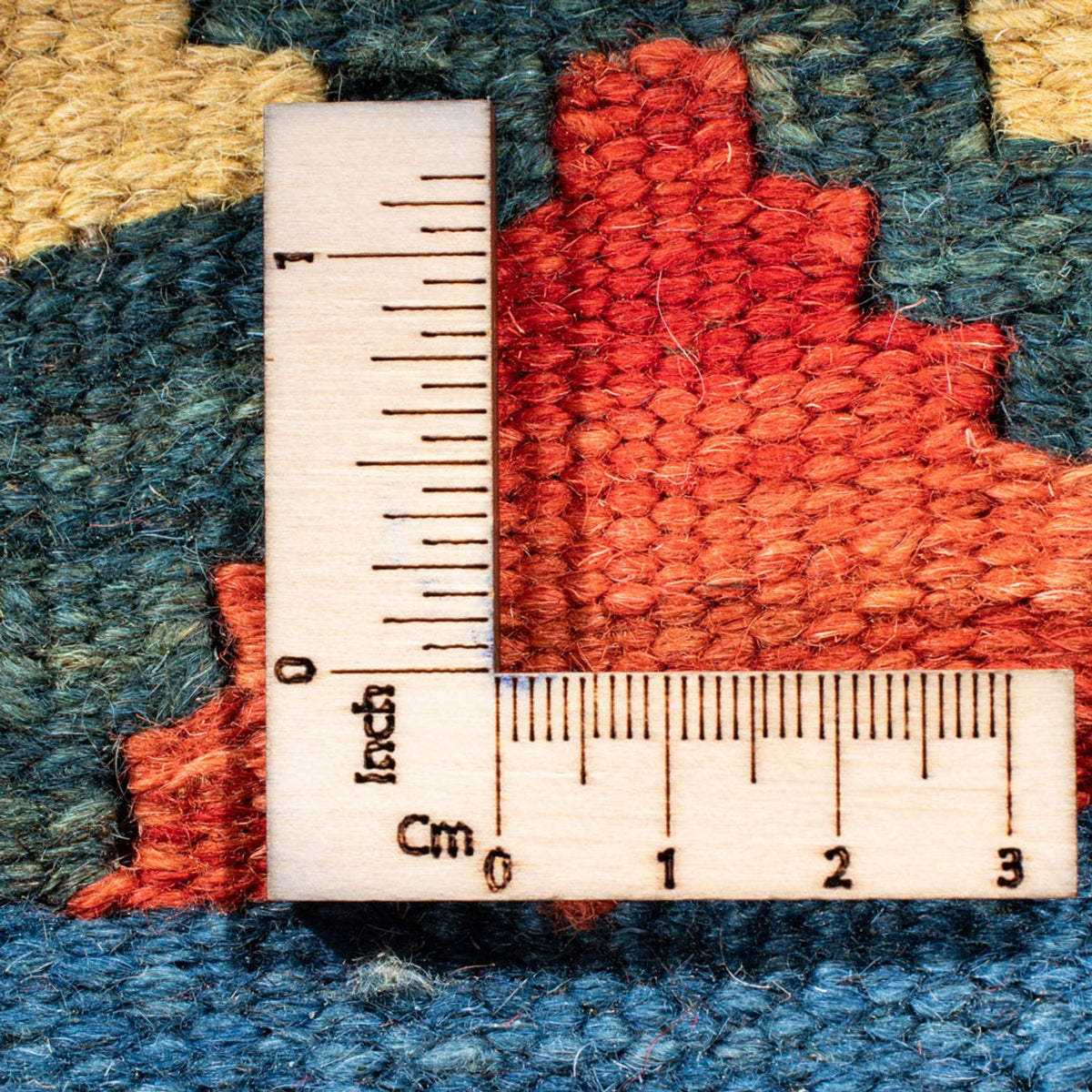 Tapis de couloir Tapis Kelim - Oriental - 204 x 62 cm - bleu