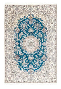 Tapis persan - Nain - Premium - 230 x 153 cm - turquoise