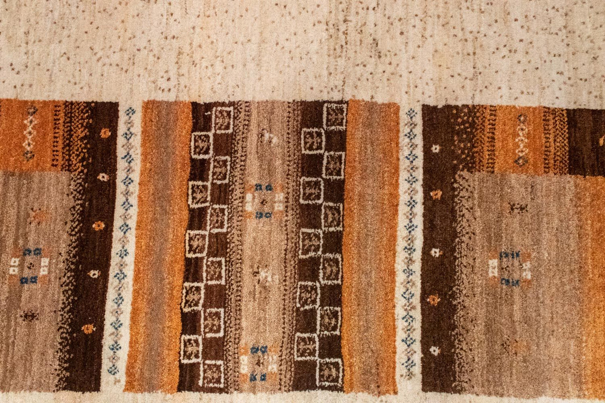 Tapis Gabbeh - Loribaft Persan - 257 x 160 cm - beige