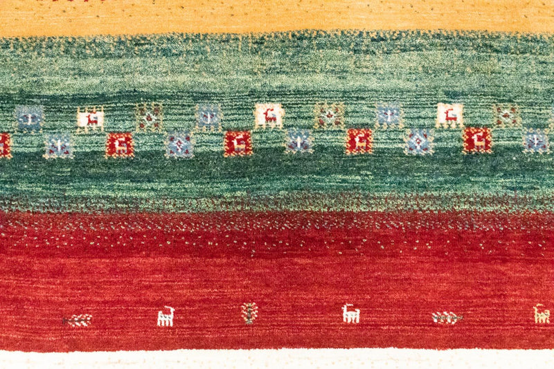 Tapis Gabbeh - Loribaft Persan - 252 x 170 cm - multicolore