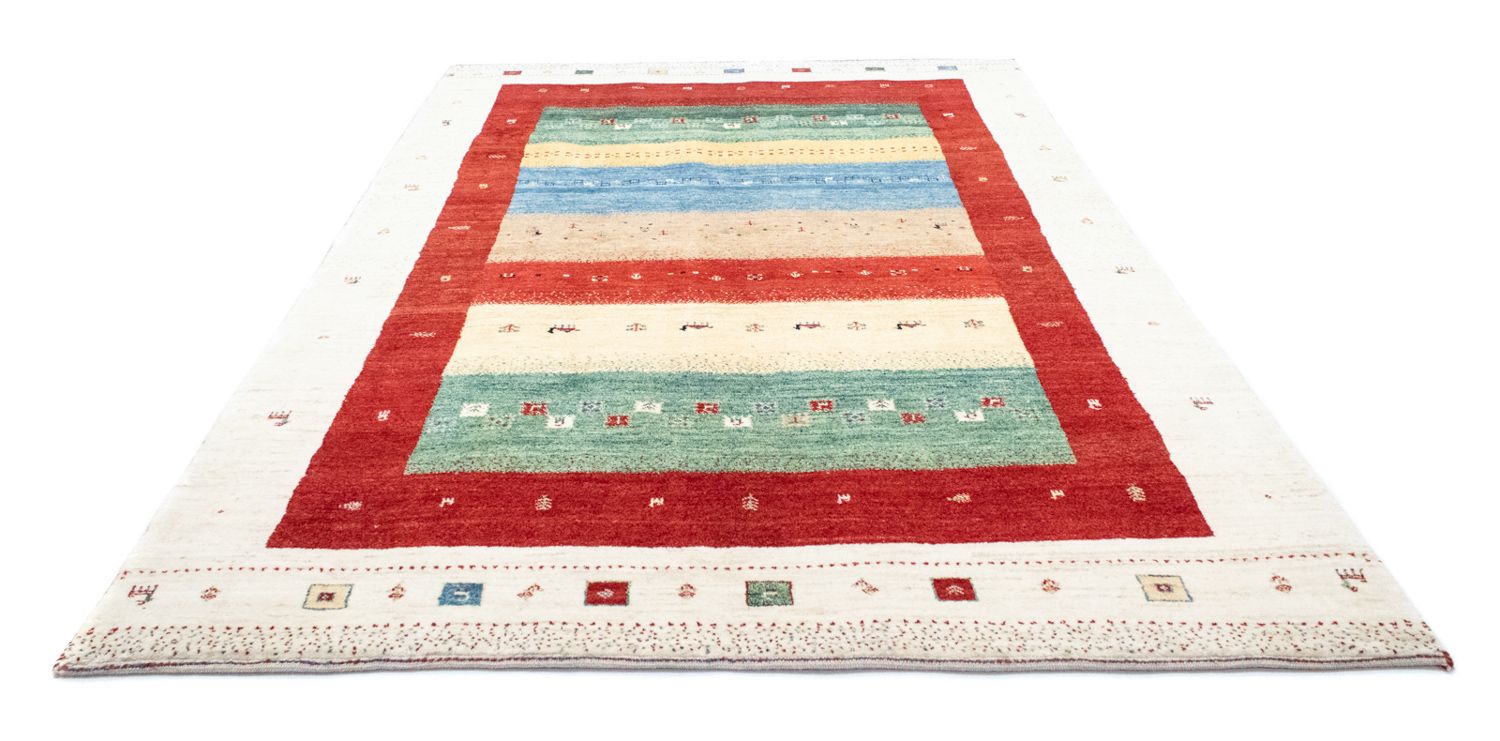 Tapis Gabbeh - Loribaft Persan - 252 x 170 cm - multicolore