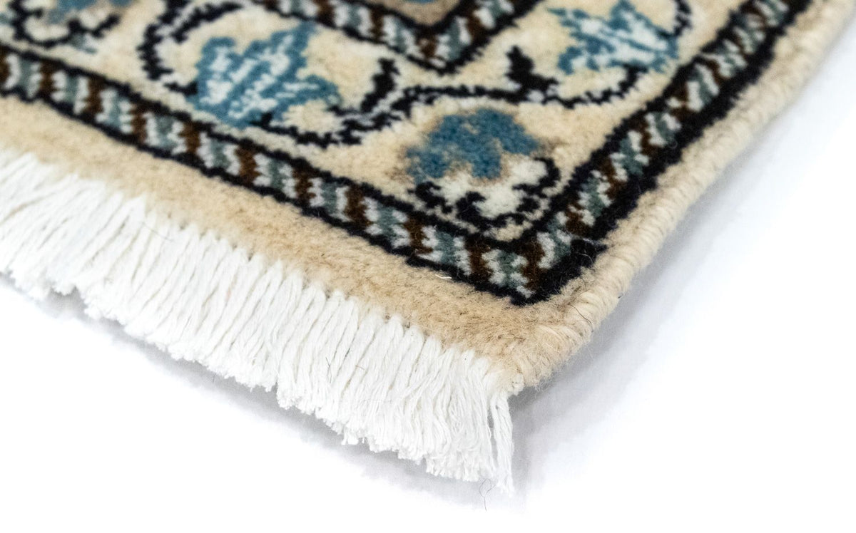 Tapis persan - Nain - 60 x 40 cm - bleu foncé