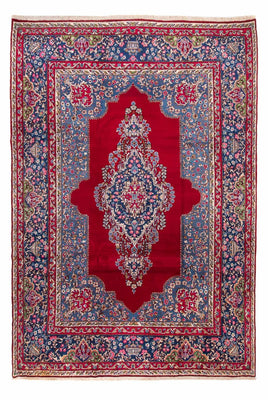 Tapis persan - Classique - 362 x 249 cm - rouge foncé