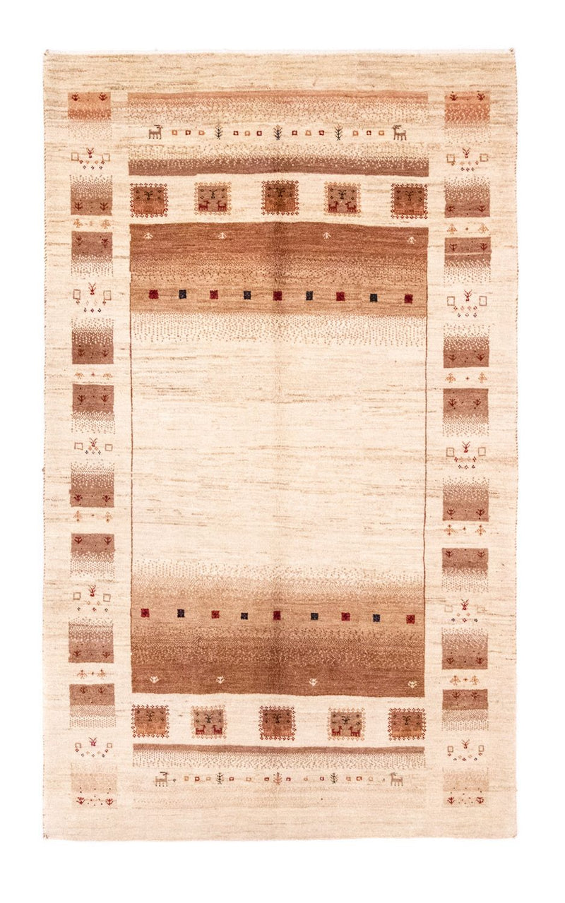 Tapis Gabbeh - Loribaft Persan - 258 x 154 cm - beige
