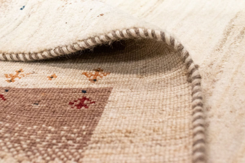Tapis Gabbeh - Loribaft Persan - 258 x 154 cm - beige