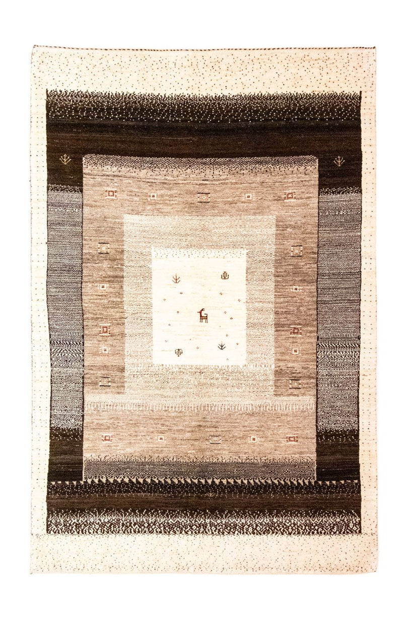 Tapis Gabbeh - Loribaft Persan - 248 x 162 cm - multicolore