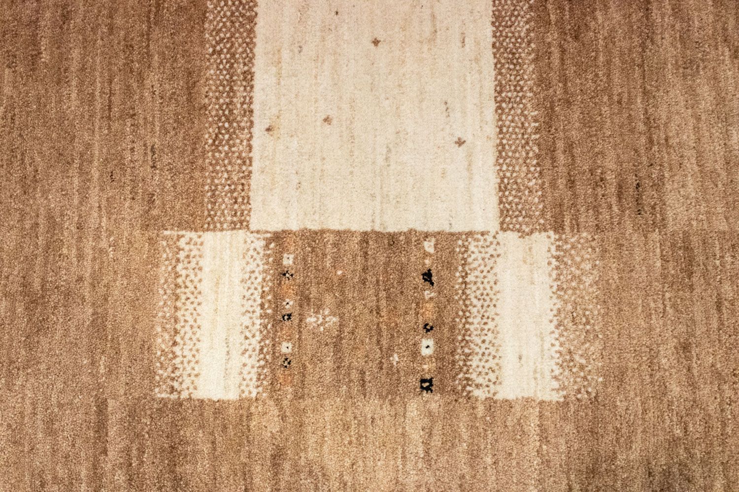Tapis Gabbeh - Loribaft Persan - 230 x 159 cm - marron