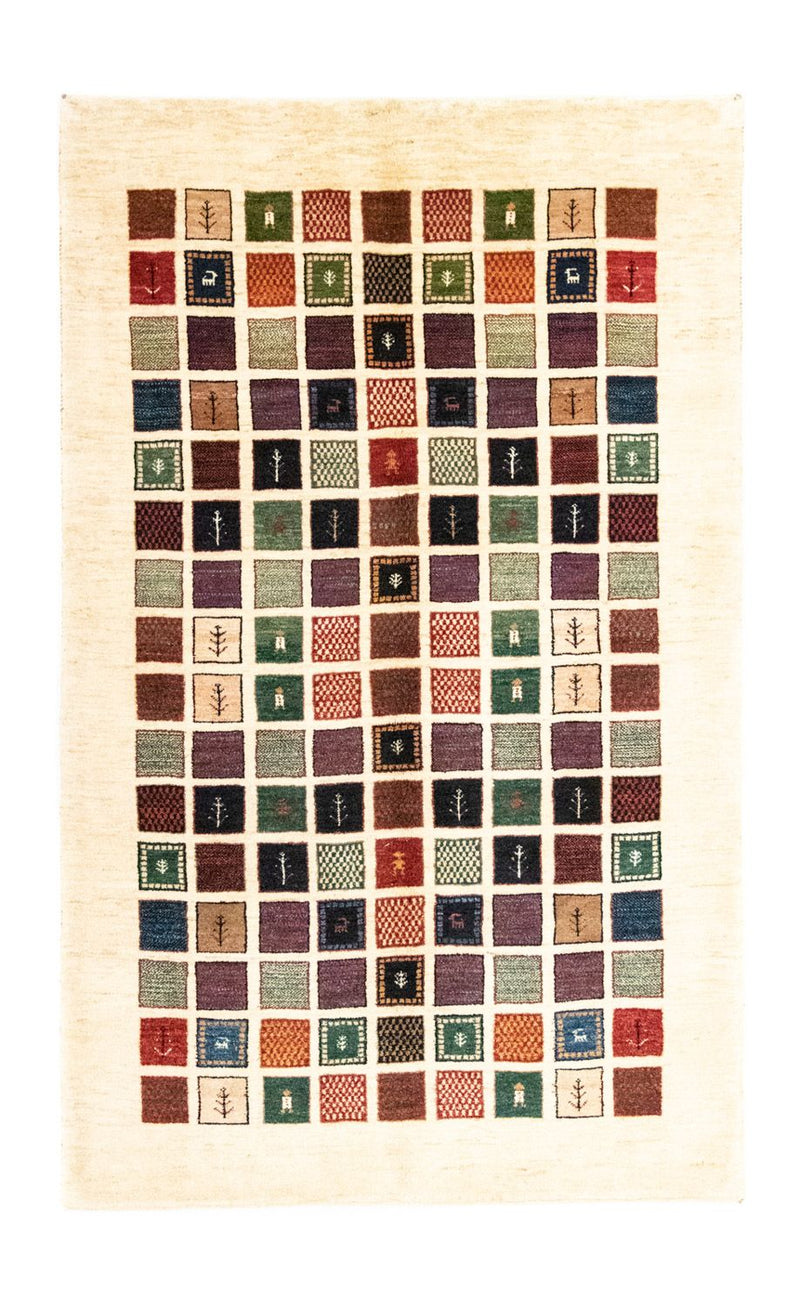 Tapis Gabbeh - Loribaft Persan - 247 x 152 cm - colorée