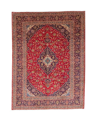 Tapis persan - Keshan - 353 x 255 cm - rouge