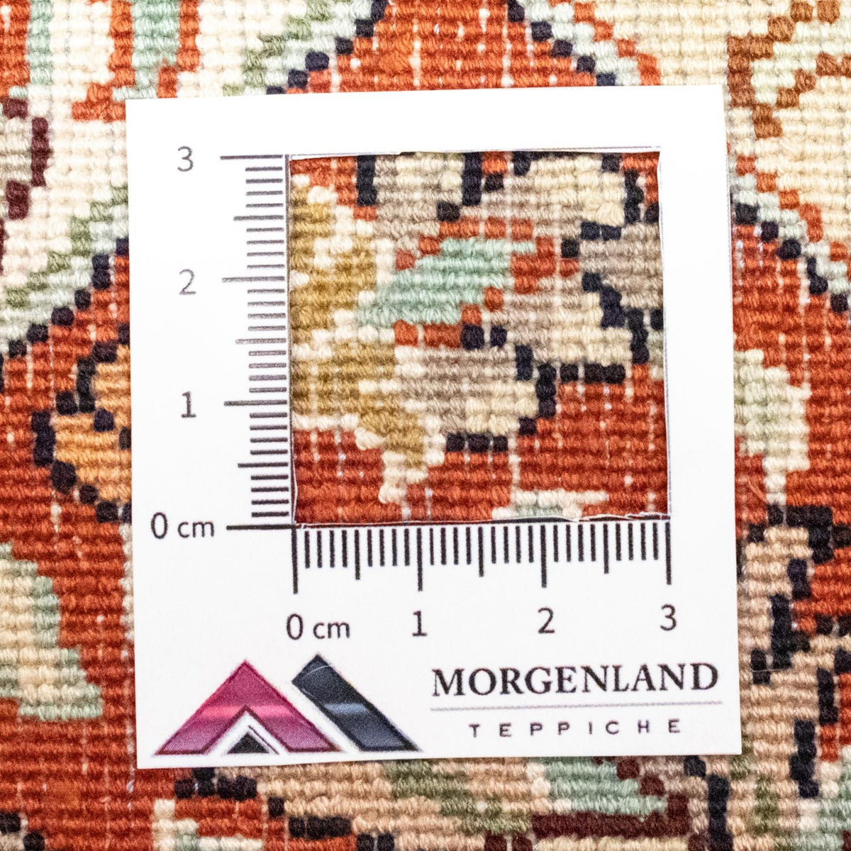 Tapis en soie - Soie du Cachemire - 270 x 185 cm - marron