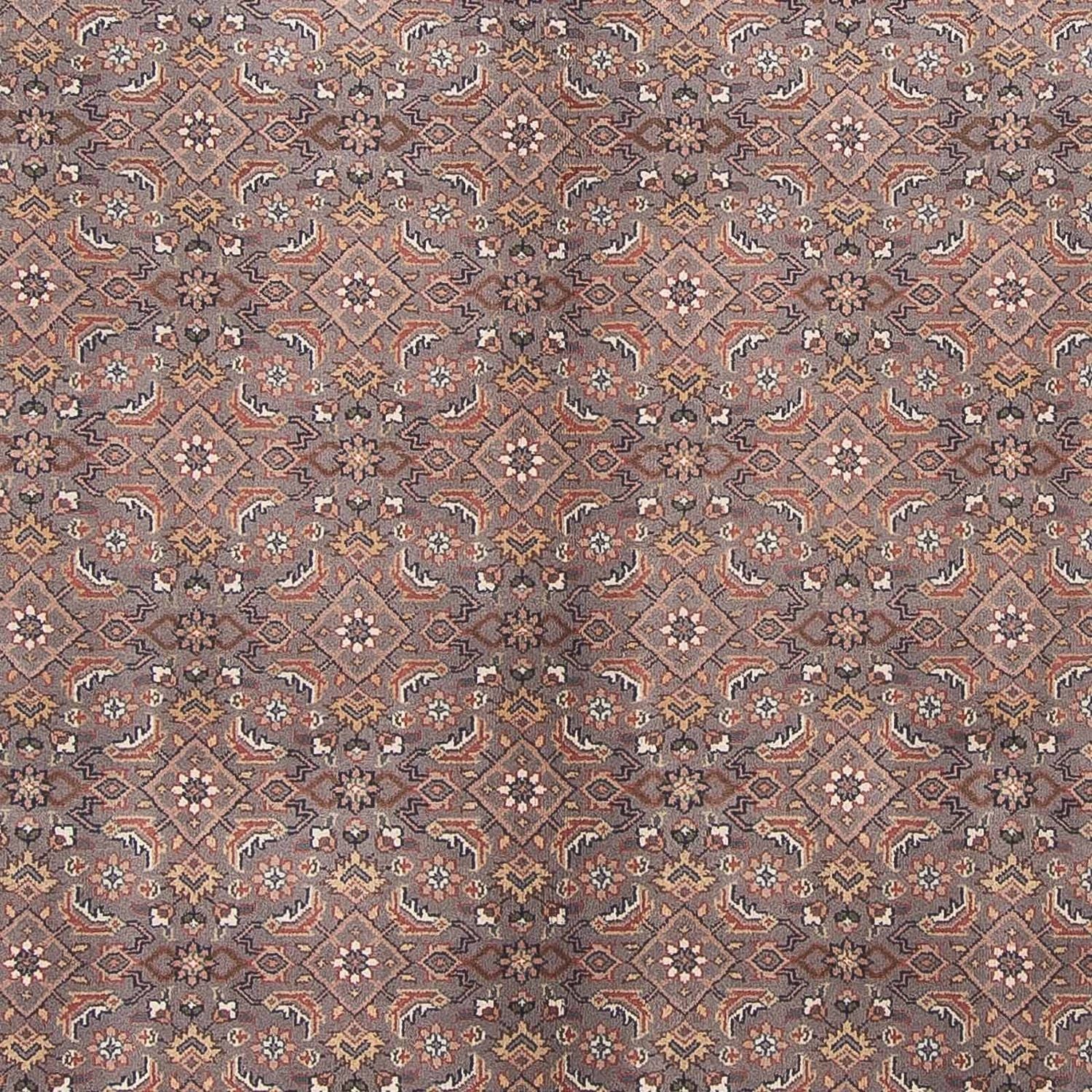 Tapis oriental - Bidjar - Indus - 299 x 248 cm - marron foncé