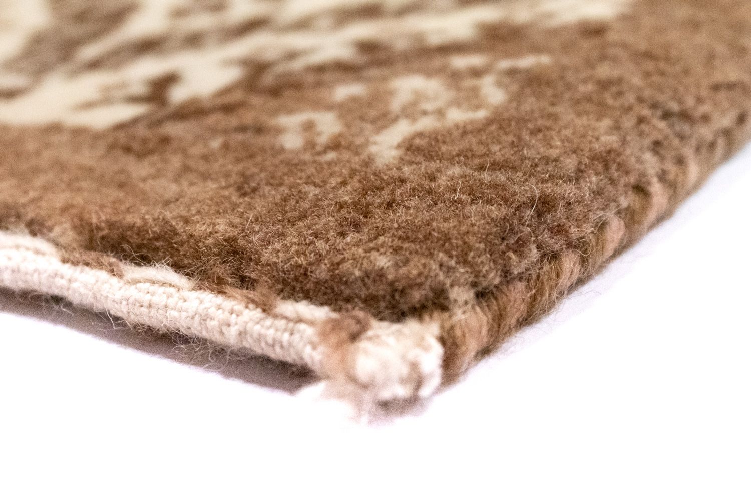 Tapis Gabbeh - Loribaft Persan - 242 x 168 cm - marron