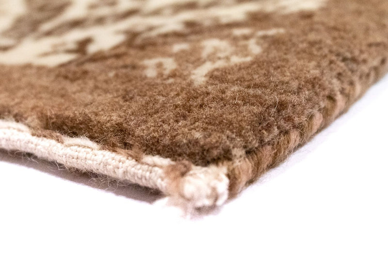 Tapis Gabbeh - Loribaft Persan - 242 x 168 cm - marron