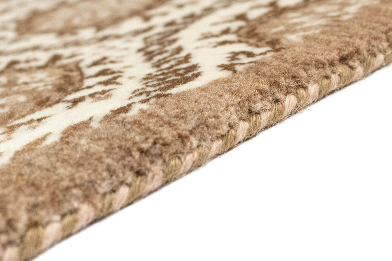 Tapis Gabbeh - Loribaft Persan - 242 x 168 cm - marron