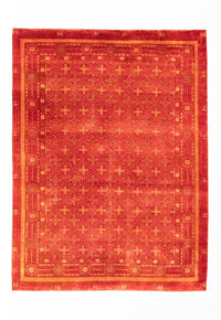 Tapis Gabbeh - Loribaft Persan - 235 x 174 cm - rouge