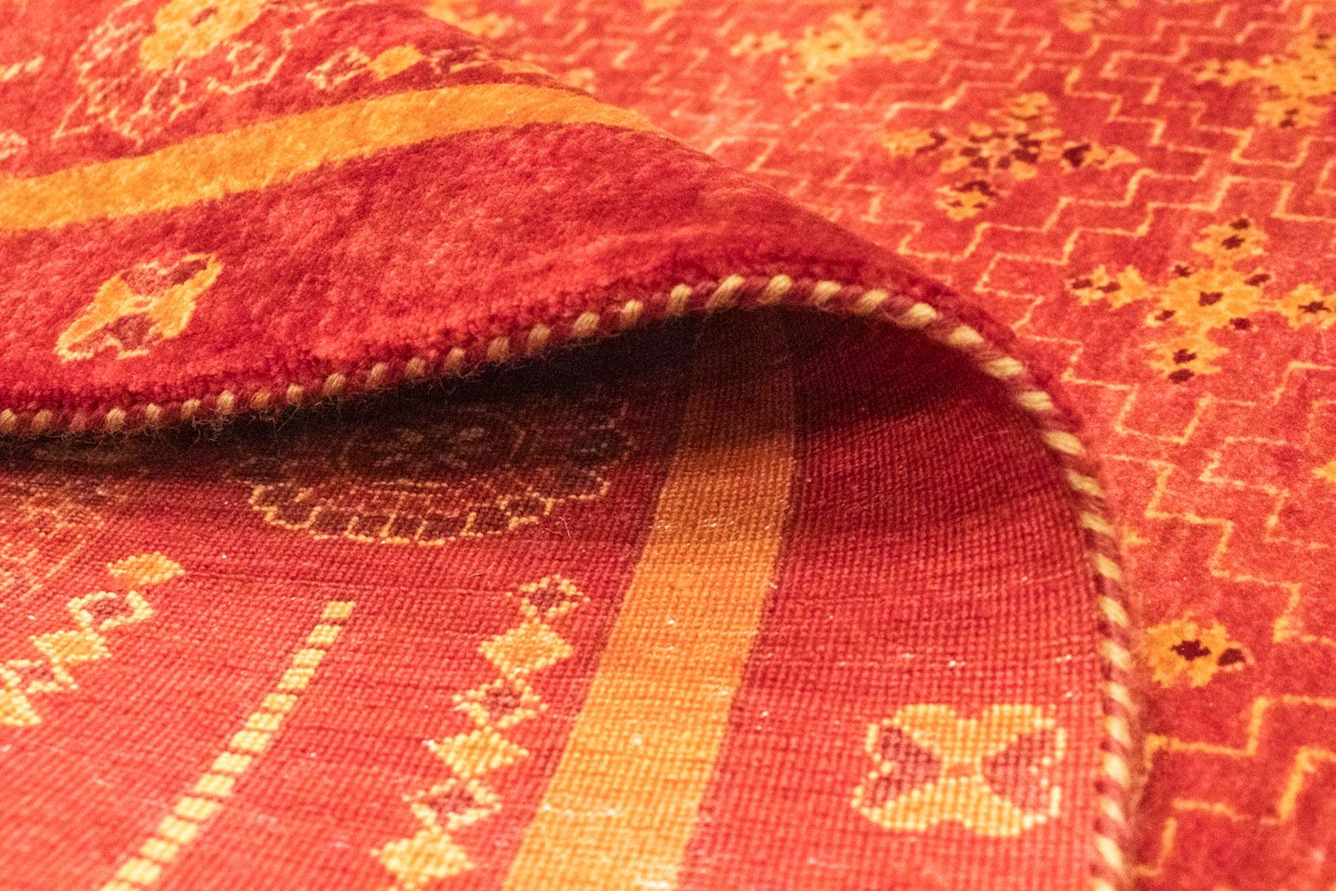 Tapis Gabbeh - Loribaft Persan - 235 x 174 cm - rouge