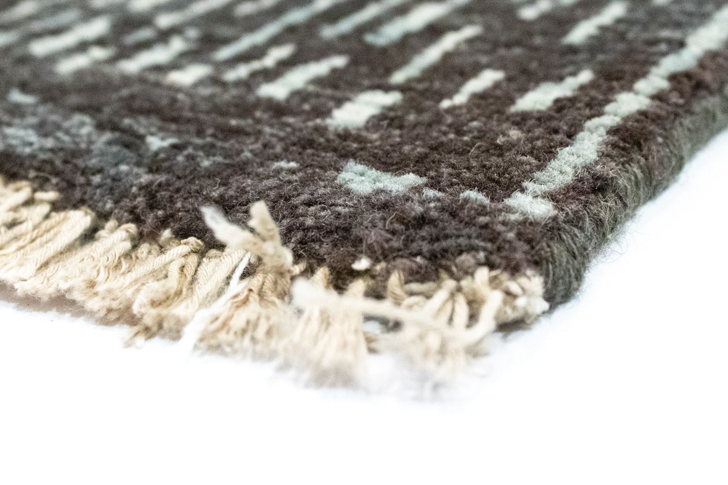 Tapis design - 256 x 181 cm - bleu