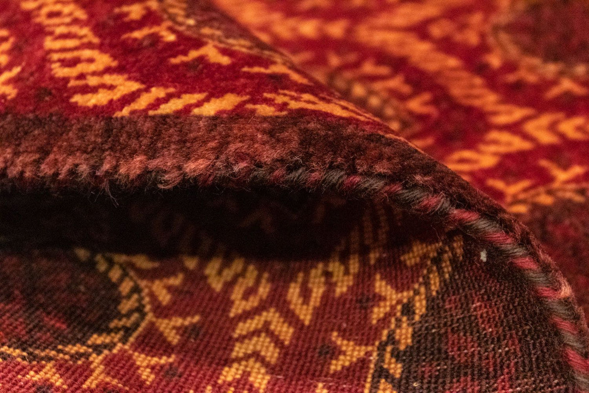 Tapis Gabbeh - Loribaft Persan - 242 x 172 cm - orange