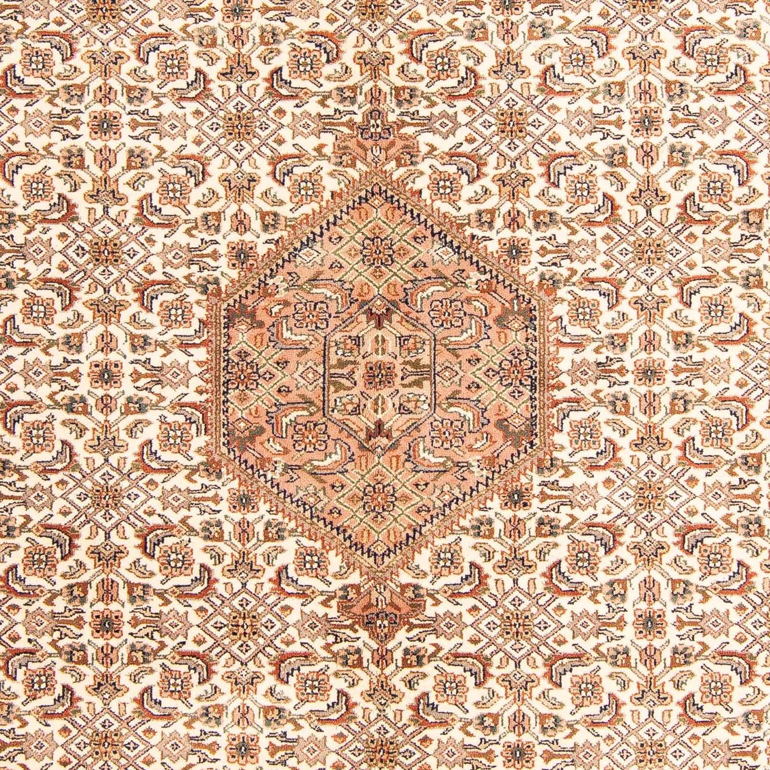 Tapis oriental - Bidjar - Indus - 242 x 173 cm - beige