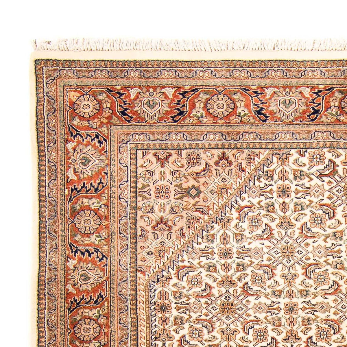 Tapis oriental - Bidjar - Indus - 242 x 173 cm - beige