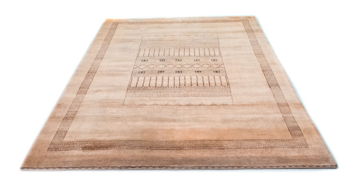 Tapis Gabbeh - Loribaft Persan - 222 x 151 cm - marron