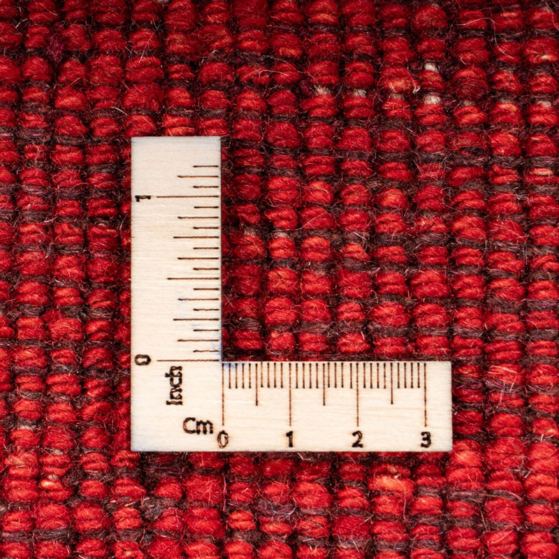Tapis Gabbeh - Loribaft Persan - 406 x 300 cm - rouge foncé