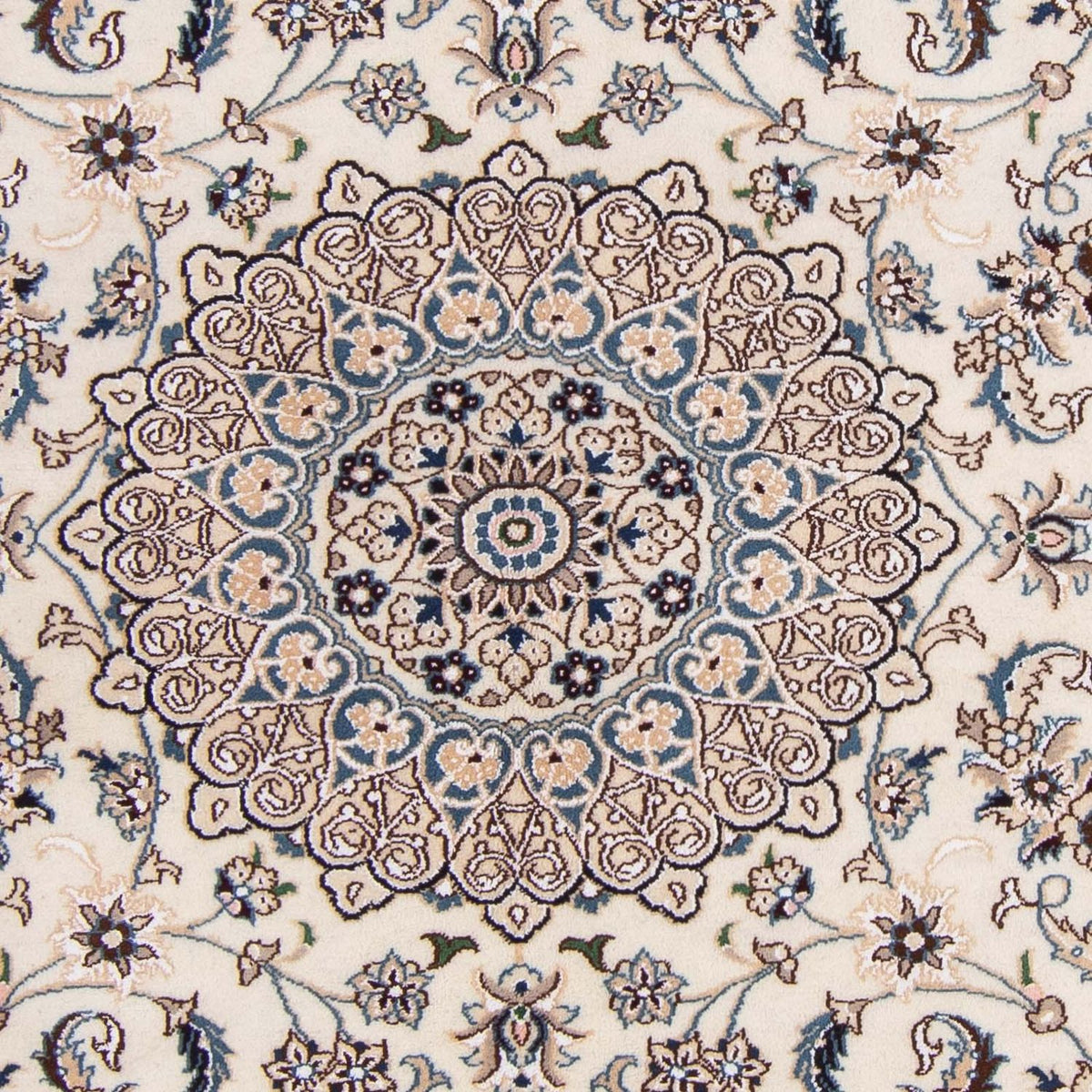 Tapis persan - Nain - Royal - 245 x 155 cm - beige