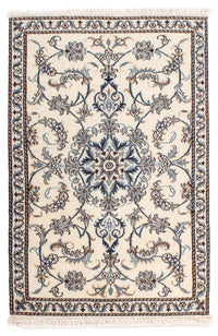 Tapis persan - Nain - 137 x 90 cm - beige