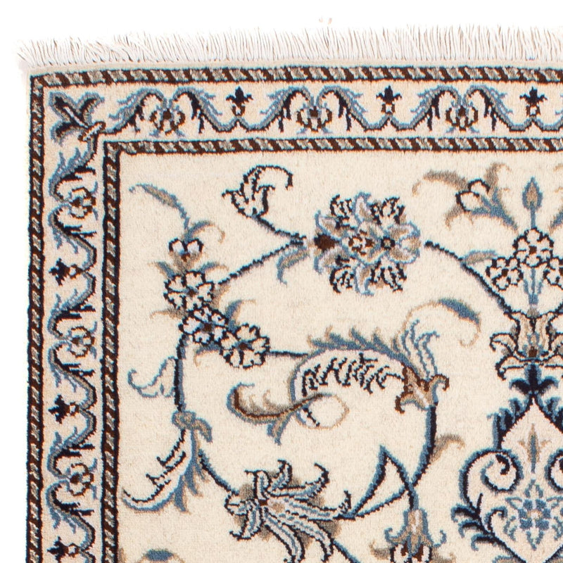 Tapis persan - Nain - 137 x 90 cm - beige