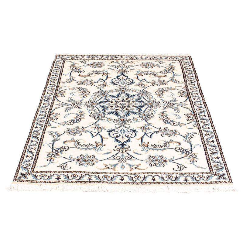 Tapis persan - Nain - 137 x 90 cm - beige